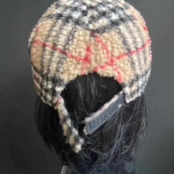 NWT British Style Retro Classic Plaid Baseball Cap hat